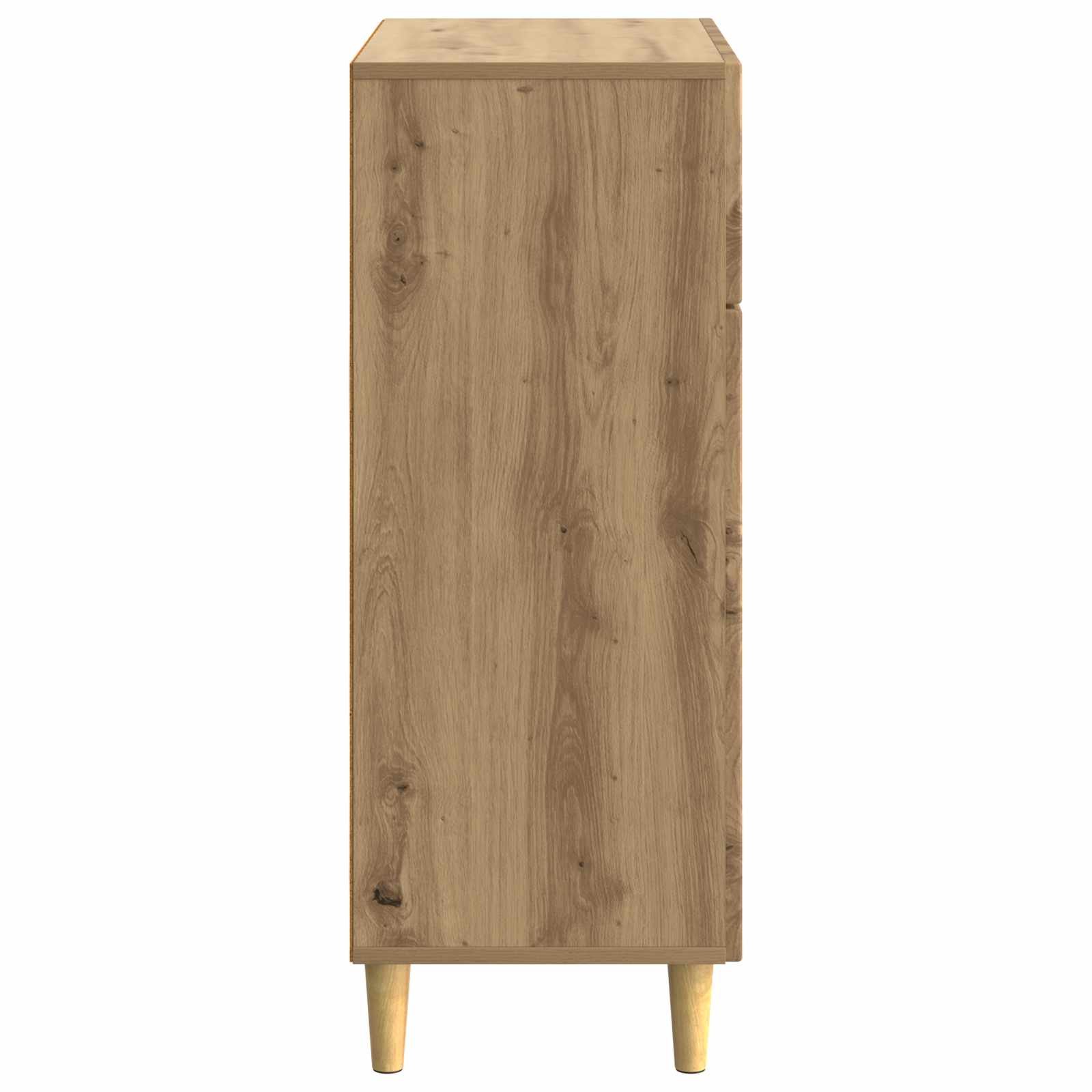 Dressoir Artisanaal eiken 66 x 34,5 x 90 cm Bewerkt hout
