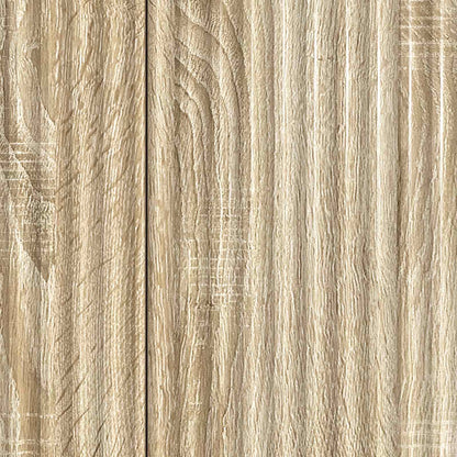 Dressoir Sonoma Eiken 89 x 34,5 x 80 cm Bewerkt hout