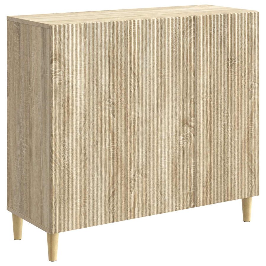 Dressoir Sonoma Eiken 89 x 34,5 x 80 cm Bewerkt hout