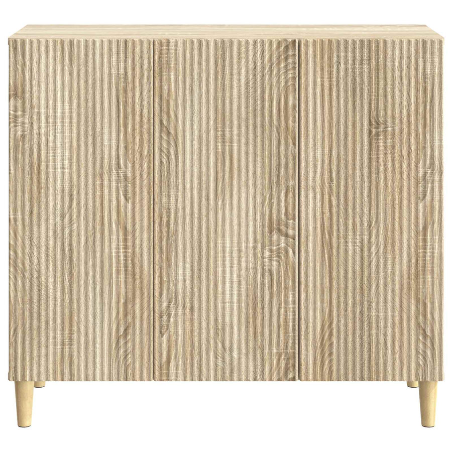 Dressoir Sonoma Eiken 89 x 34,5 x 80 cm Bewerkt hout