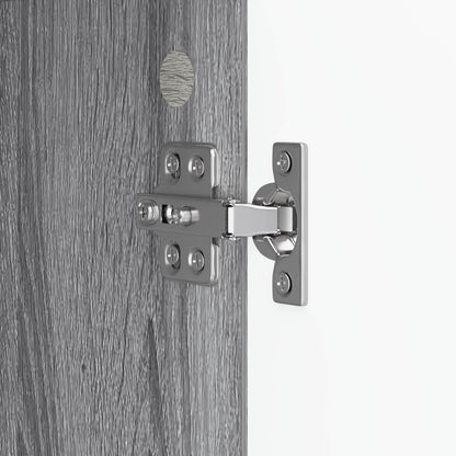 Dressoir Grijs sonoma 89 x 34,5 x 80 cm Bewerkt hout