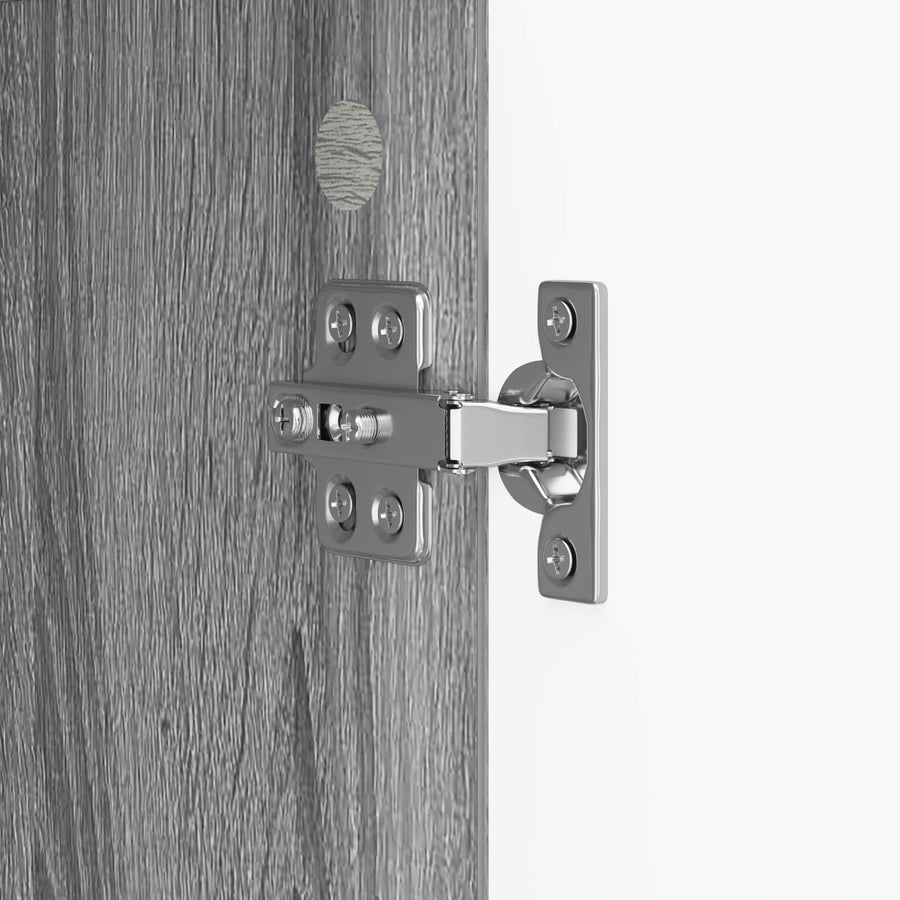 Dressoir Grijs sonoma 89 x 34,5 x 80 cm Bewerkt hout
