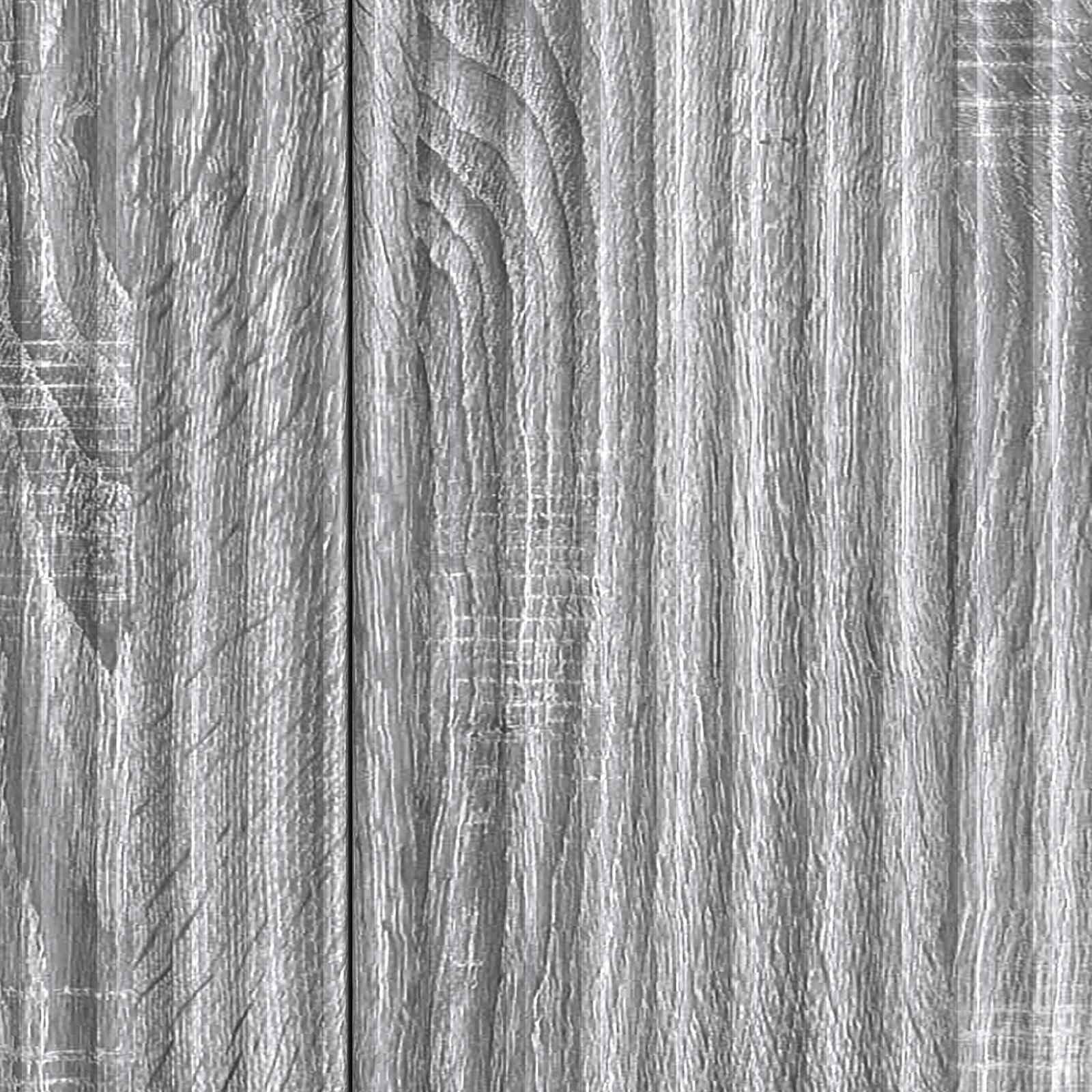 Dressoir Grijs sonoma 89 x 34,5 x 80 cm Bewerkt hout