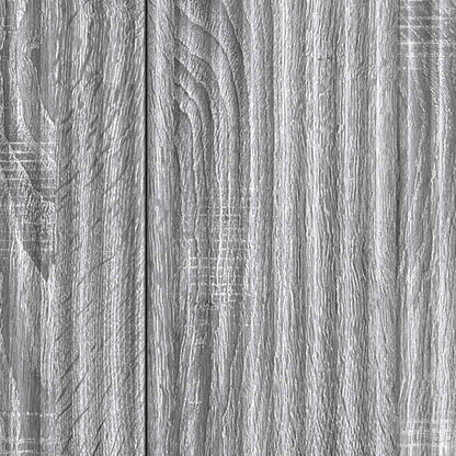 Dressoir Grijs sonoma 89 x 34,5 x 80 cm Bewerkt hout