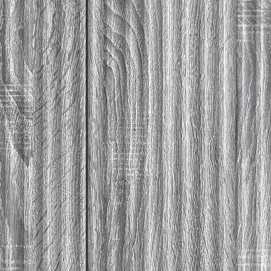 Dressoir Grijs sonoma 89 x 34,5 x 80 cm Bewerkt hout