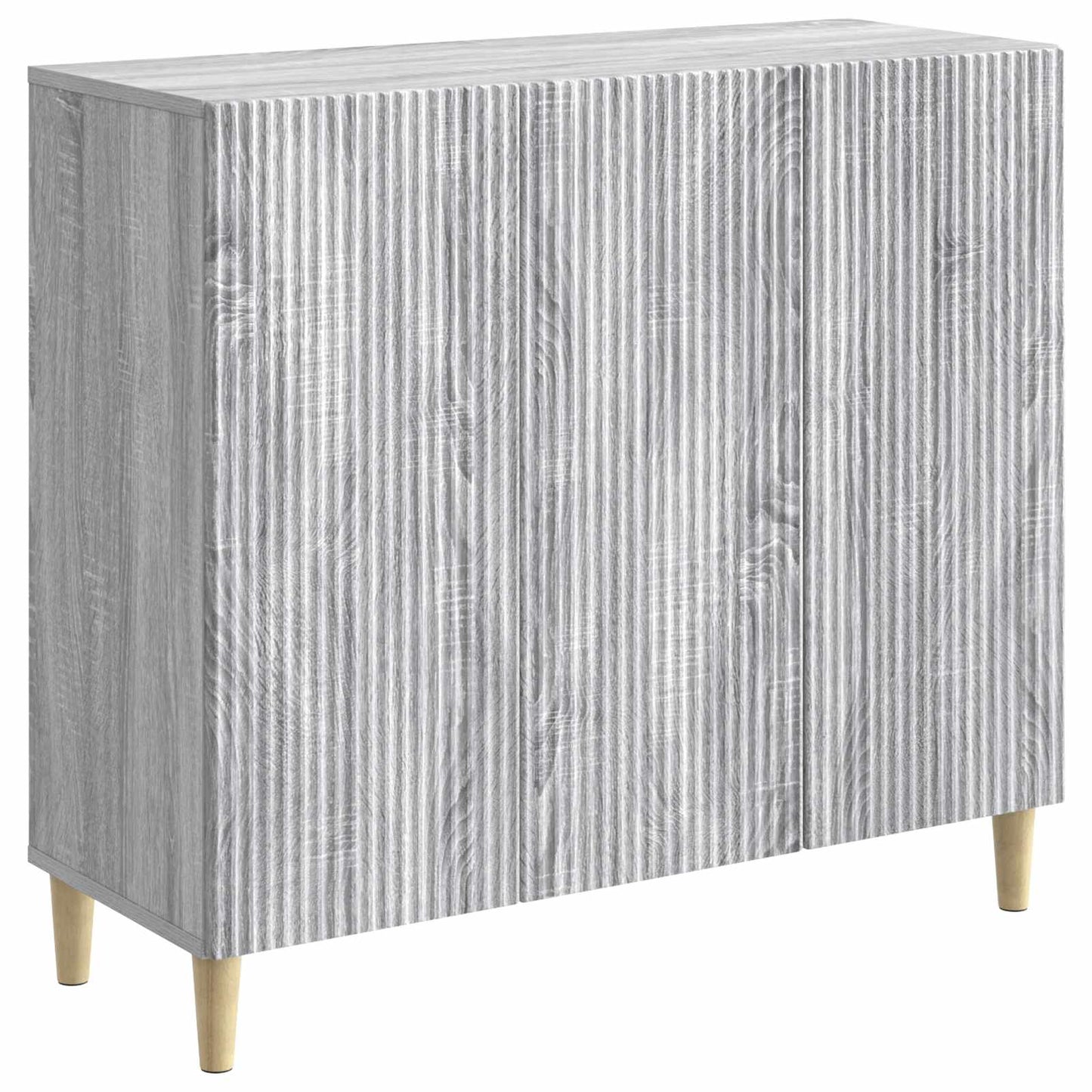 Dressoir Grijs sonoma 89 x 34,5 x 80 cm Bewerkt hout