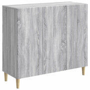 Dressoir 89x34,5x80 cm grijs sonoma bewerkt hout