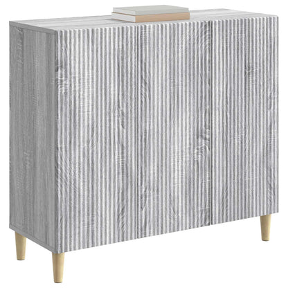 Dressoir Grijs sonoma 89 x 34,5 x 80 cm Bewerkt hout