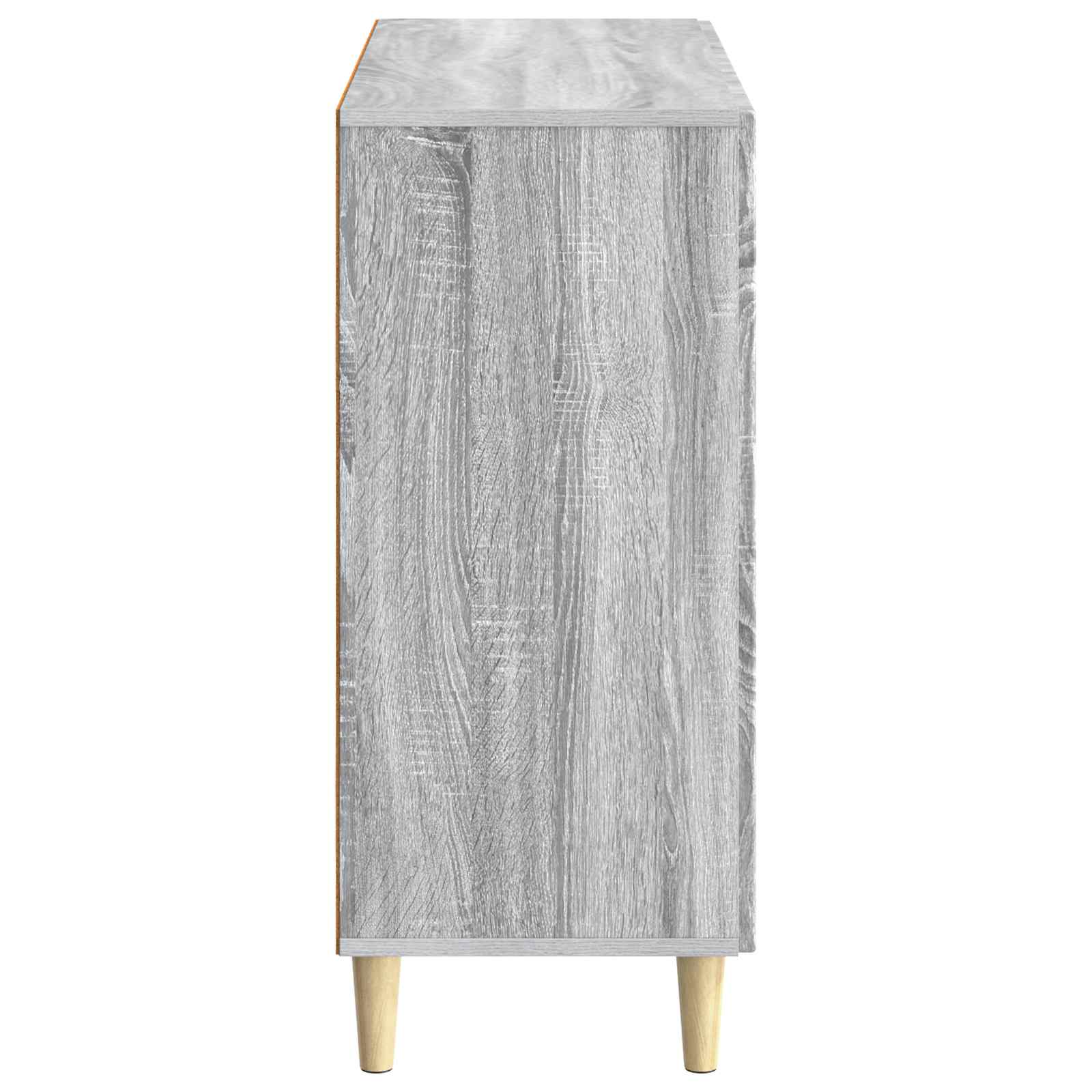 Dressoir Grijs sonoma 89 x 34,5 x 80 cm Bewerkt hout