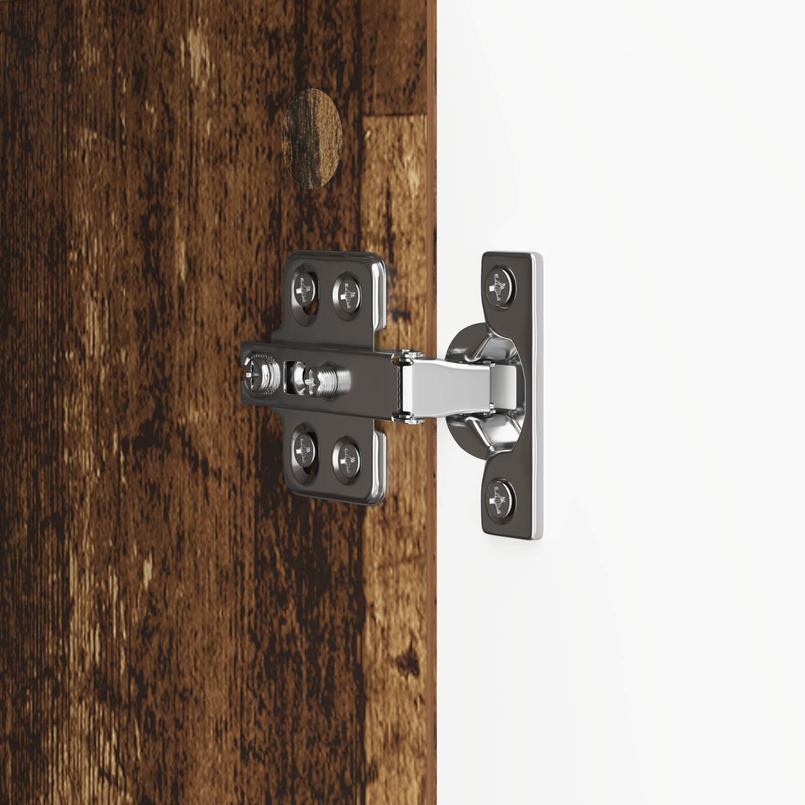 Dressoir Oud hout 89 x 34,5 x 80 cm Bewerkt hout