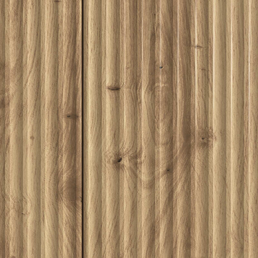 Dressoir Artisanaal eiken 89 x 34,5 x 80 cm Bewerkt hout