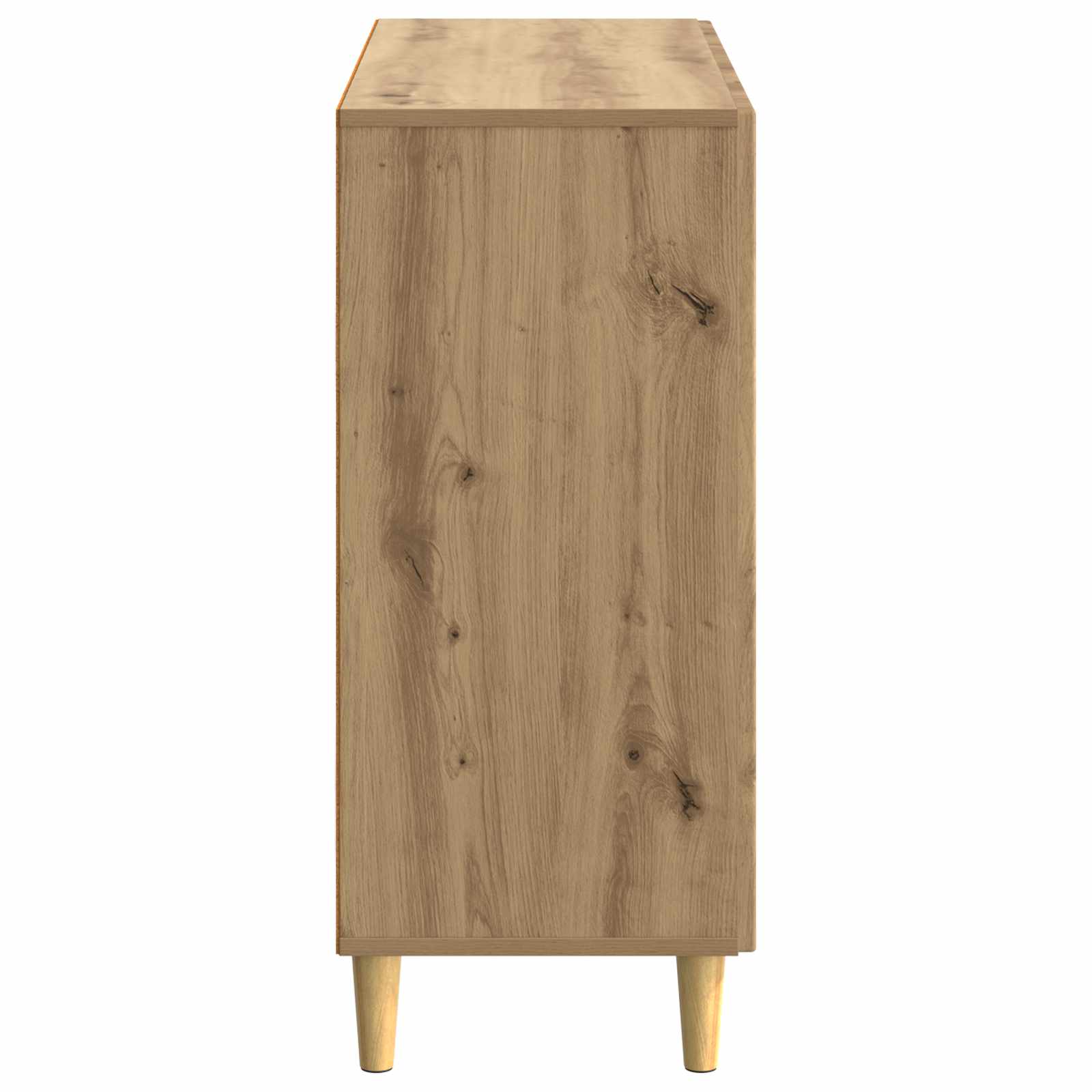 Dressoir Artisanaal eiken 89 x 34,5 x 80 cm Bewerkt hout