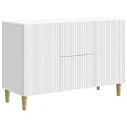 Dressoir 89x34.5x60 cm wit bewerkt hout