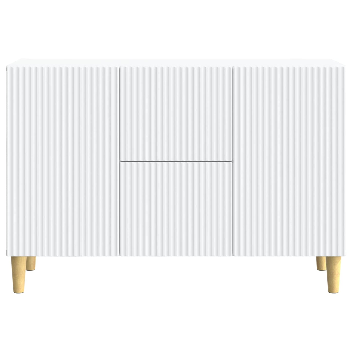 Dressoir met lade Wit 89 x 34,5 x 60 cm Bewerkt hout
