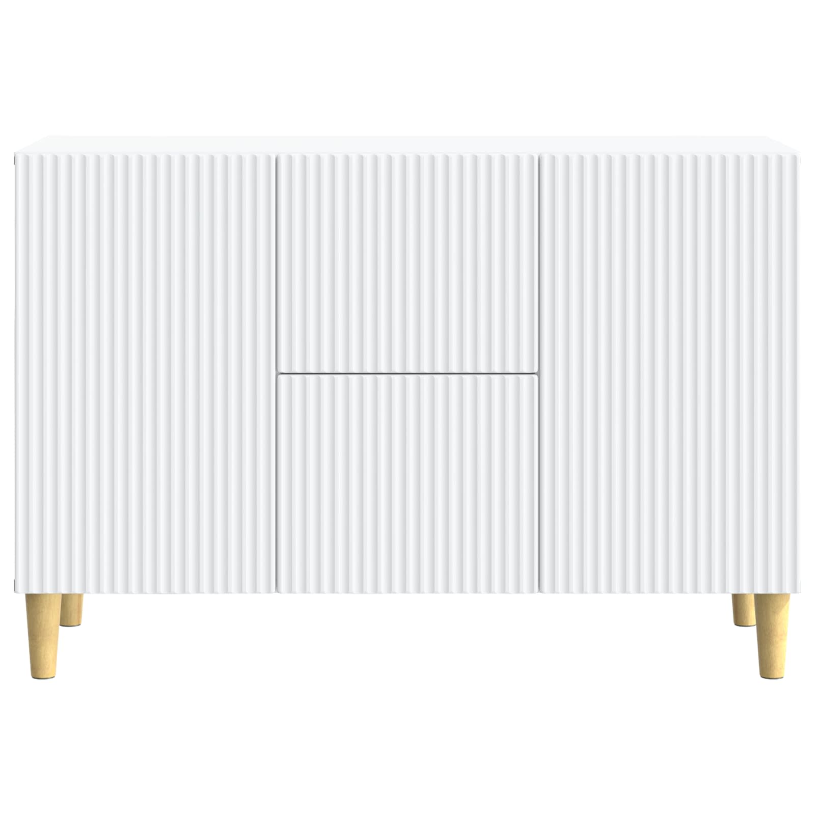 Dressoir met lade Wit 89 x 34,5 x 60 cm Bewerkt hout