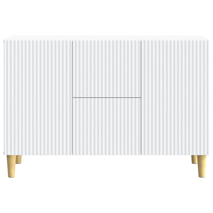 Dressoir met lade Wit 89 x 34,5 x 60 cm Bewerkt hout