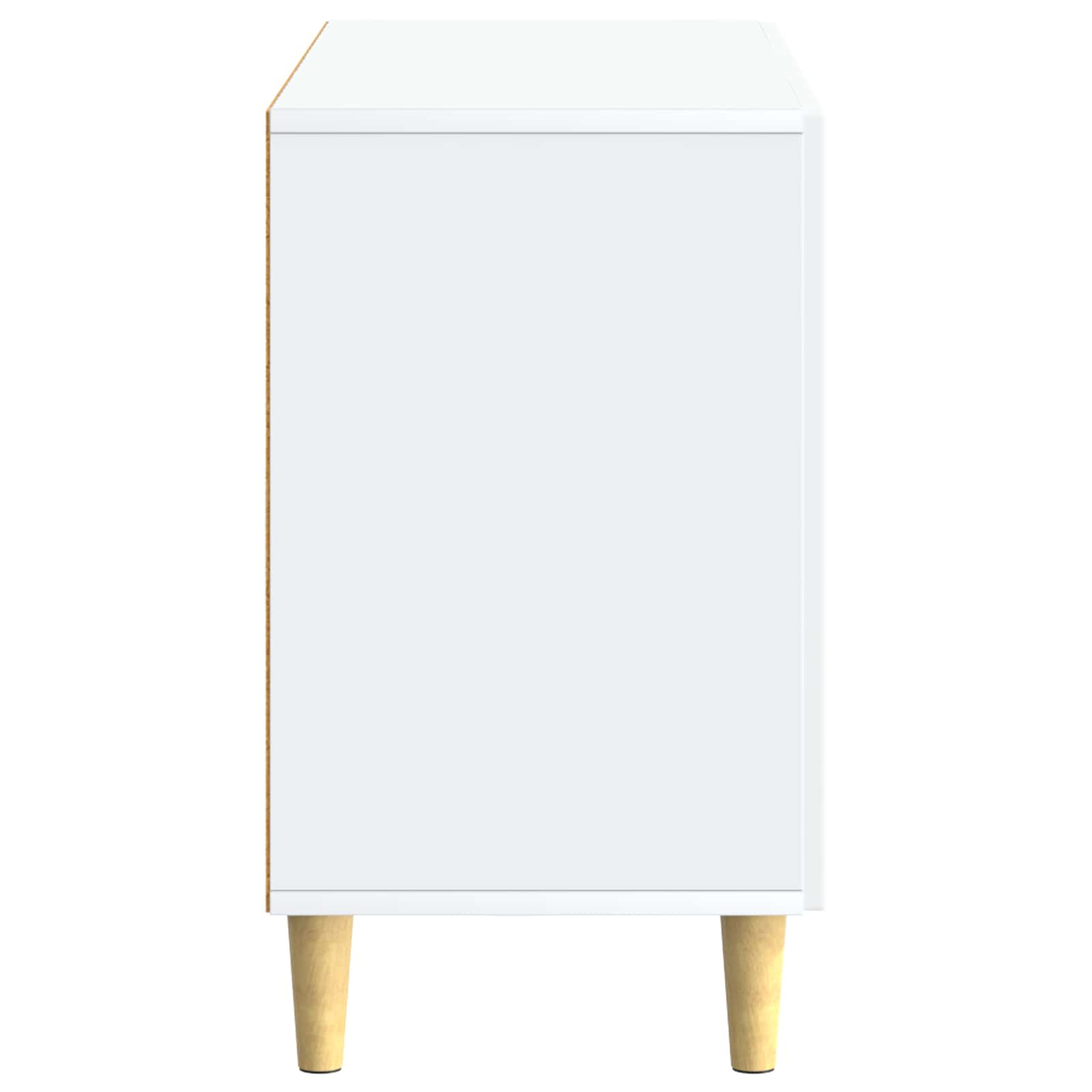 Dressoir met lade Wit 89 x 34,5 x 60 cm Bewerkt hout