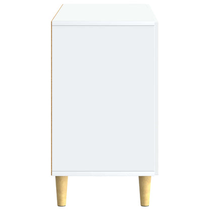Dressoir met lade Wit 89 x 34,5 x 60 cm Bewerkt hout