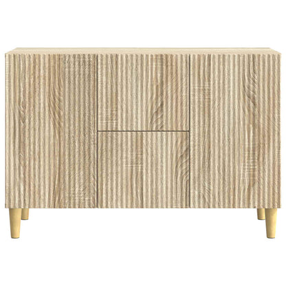 Dressoir met lade Sonoma Eiken 89 x 34,5 x 60 cm Bewerkt hout