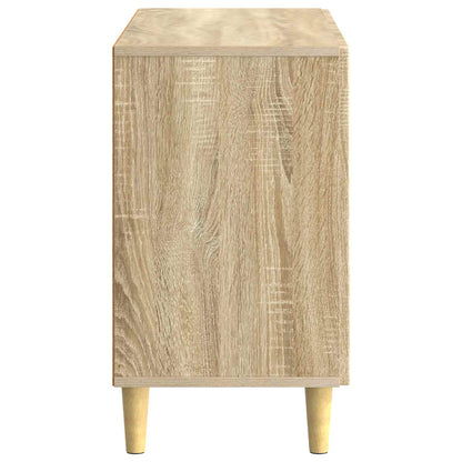 Dressoir met lade Sonoma Eiken 89 x 34,5 x 60 cm Bewerkt hout