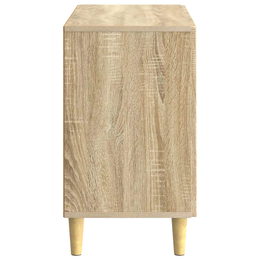 Dressoir met lade Sonoma Eiken 89 x 34,5 x 60 cm Bewerkt hout
