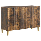 Dressoir gerookt eiken 89x34,5x60 cm