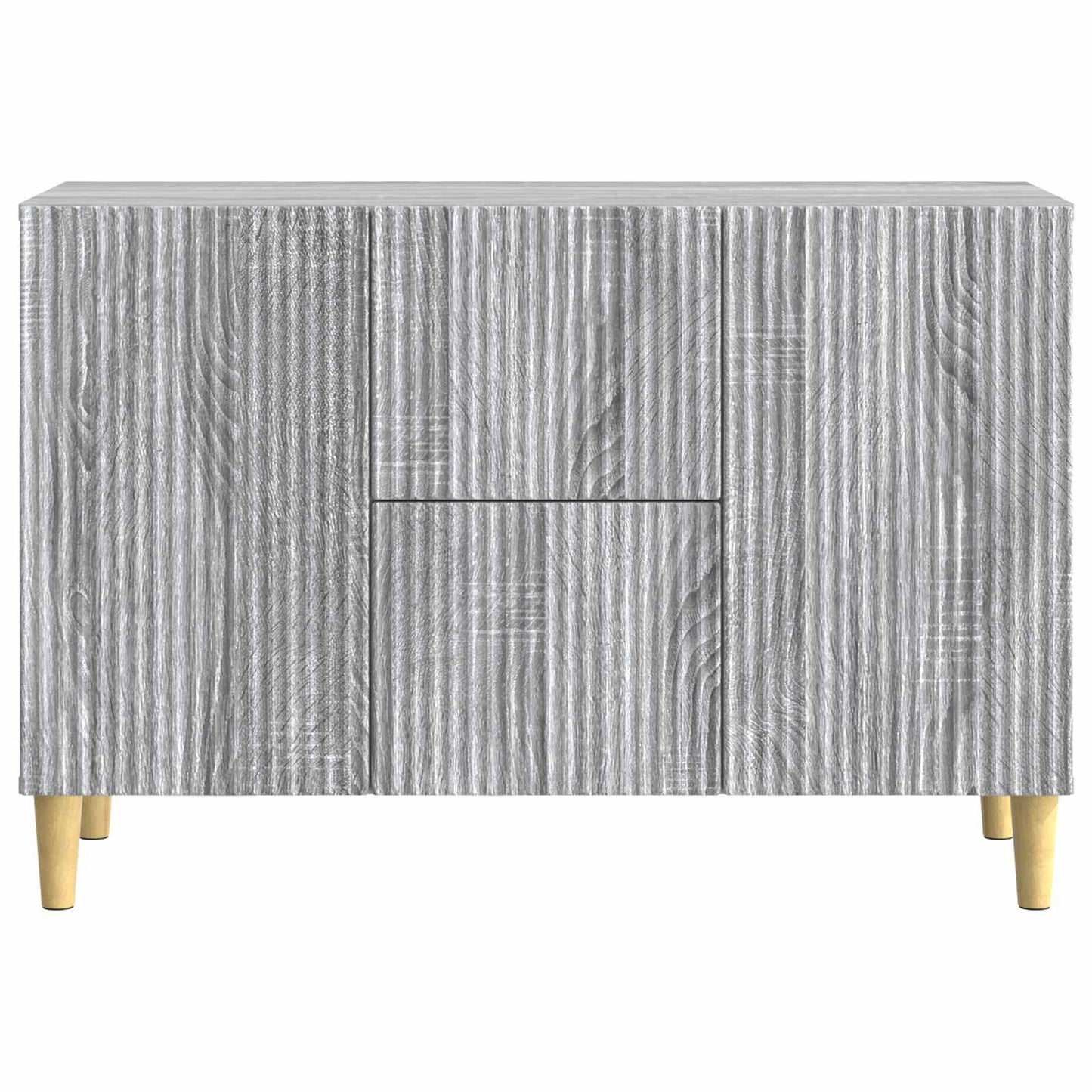 Dressoir met lade Grijs sonoma 89 x 34,5 x 60 cm Bewerkt hout