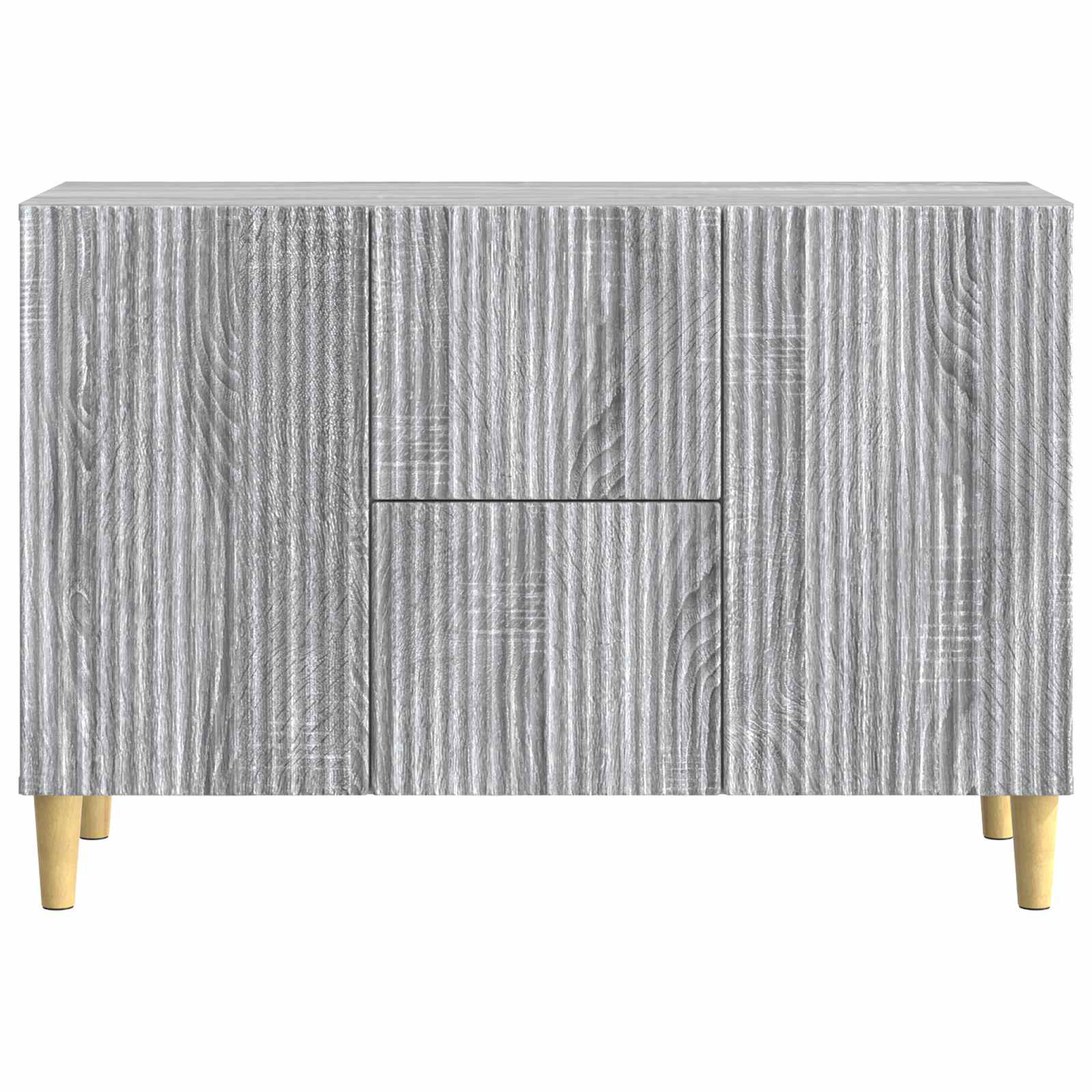 Dressoir met lade Grijs sonoma 89 x 34,5 x 60 cm Bewerkt hout