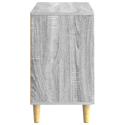 Dressoir met lade Grijs sonoma 89 x 34,5 x 60 cm Bewerkt hout