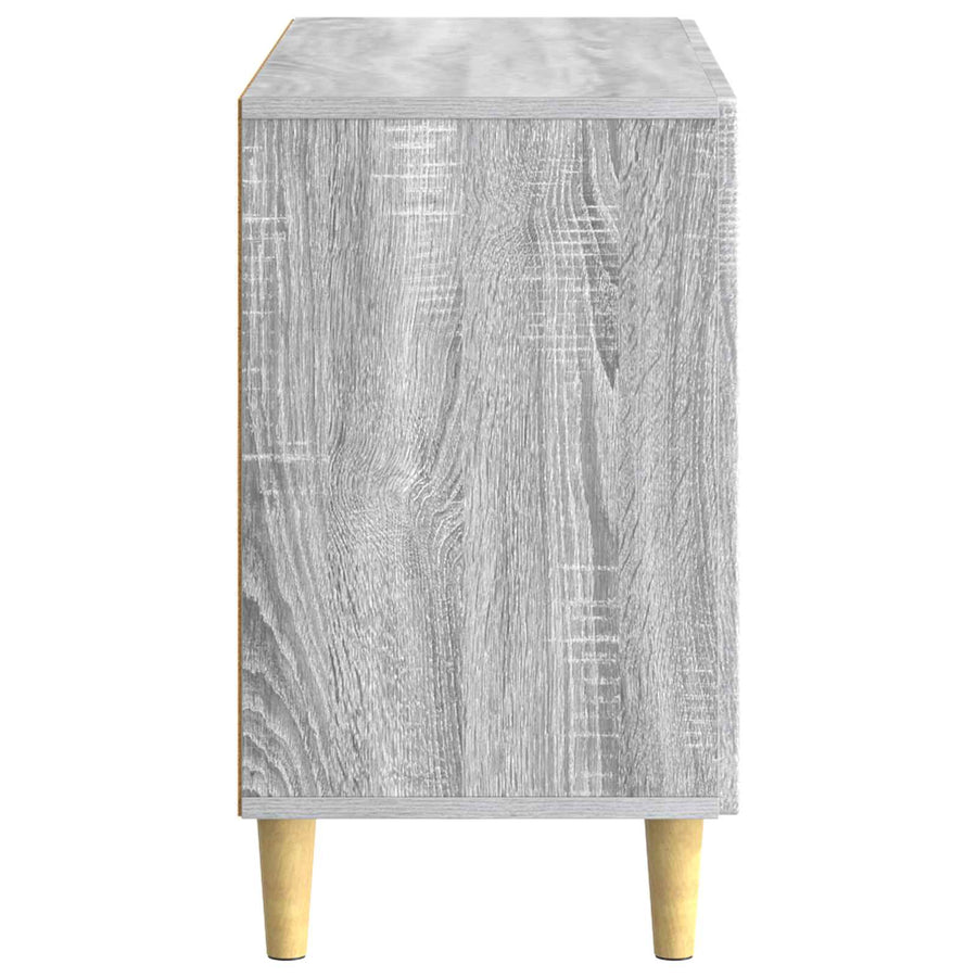 Dressoir met lade Grijs sonoma 89 x 34,5 x 60 cm Bewerkt hout
