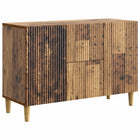 Dressoir 89x34,5x60 cm oud hout bewerkt hout