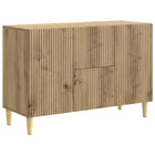Dressoir bewerkt hout 89x34,5x60 cm