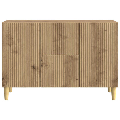 Dressoir Artisanaal eiken 89 x 34,5 x 60 cm Bewerkt hout