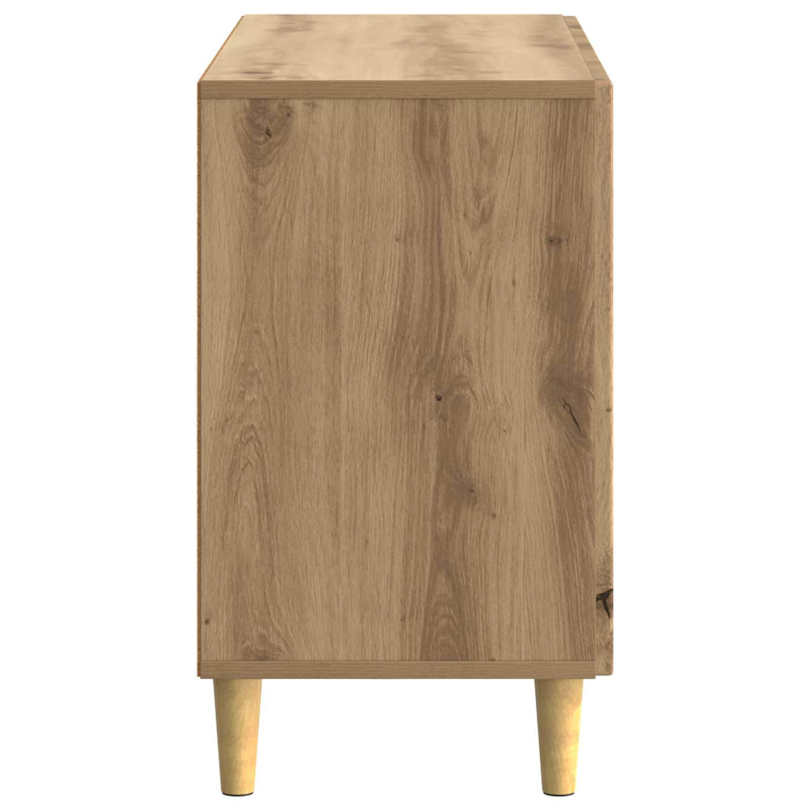 Dressoir Artisanaal eiken 89 x 34,5 x 60 cm Bewerkt hout