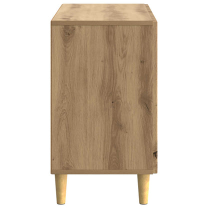 Dressoir Artisanaal eiken 89 x 34,5 x 60 cm Bewerkt hout