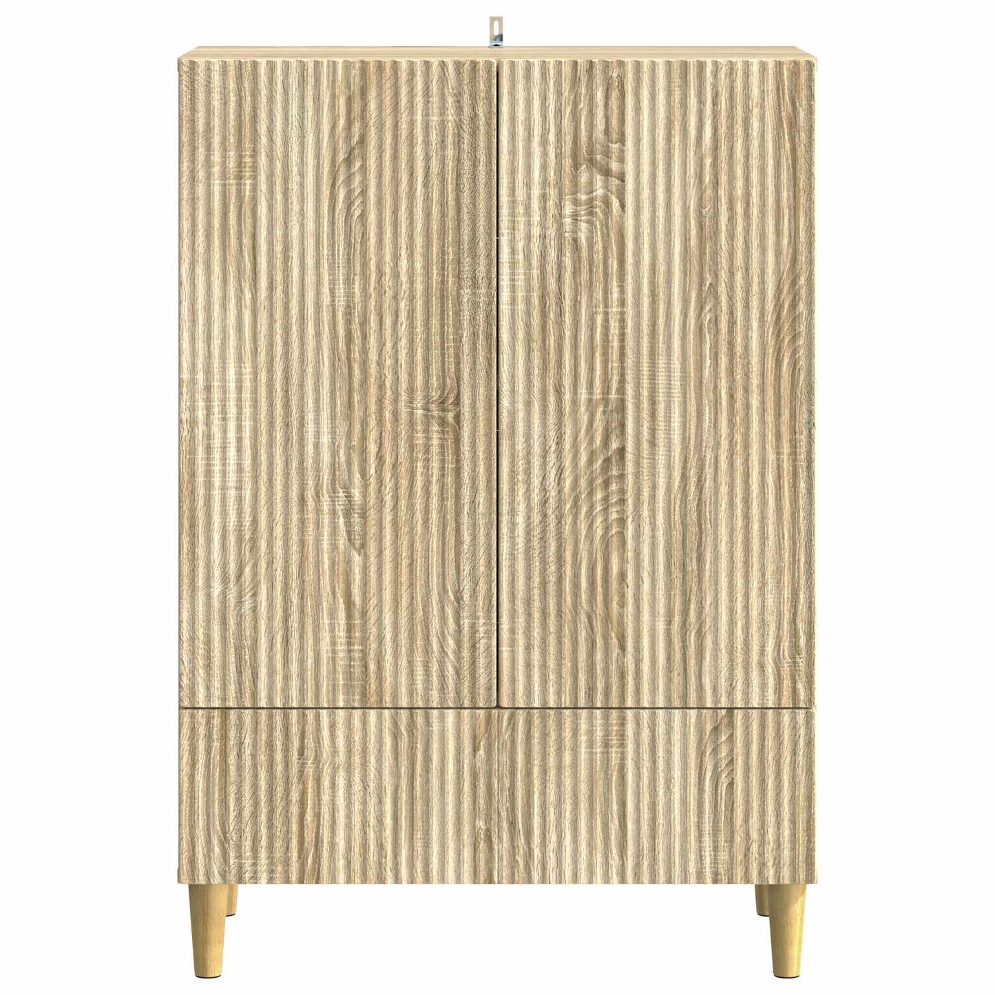 Dressoir met lade Sonoma Eiken 66 x 34,5 x 95 cm Bewerkt hout