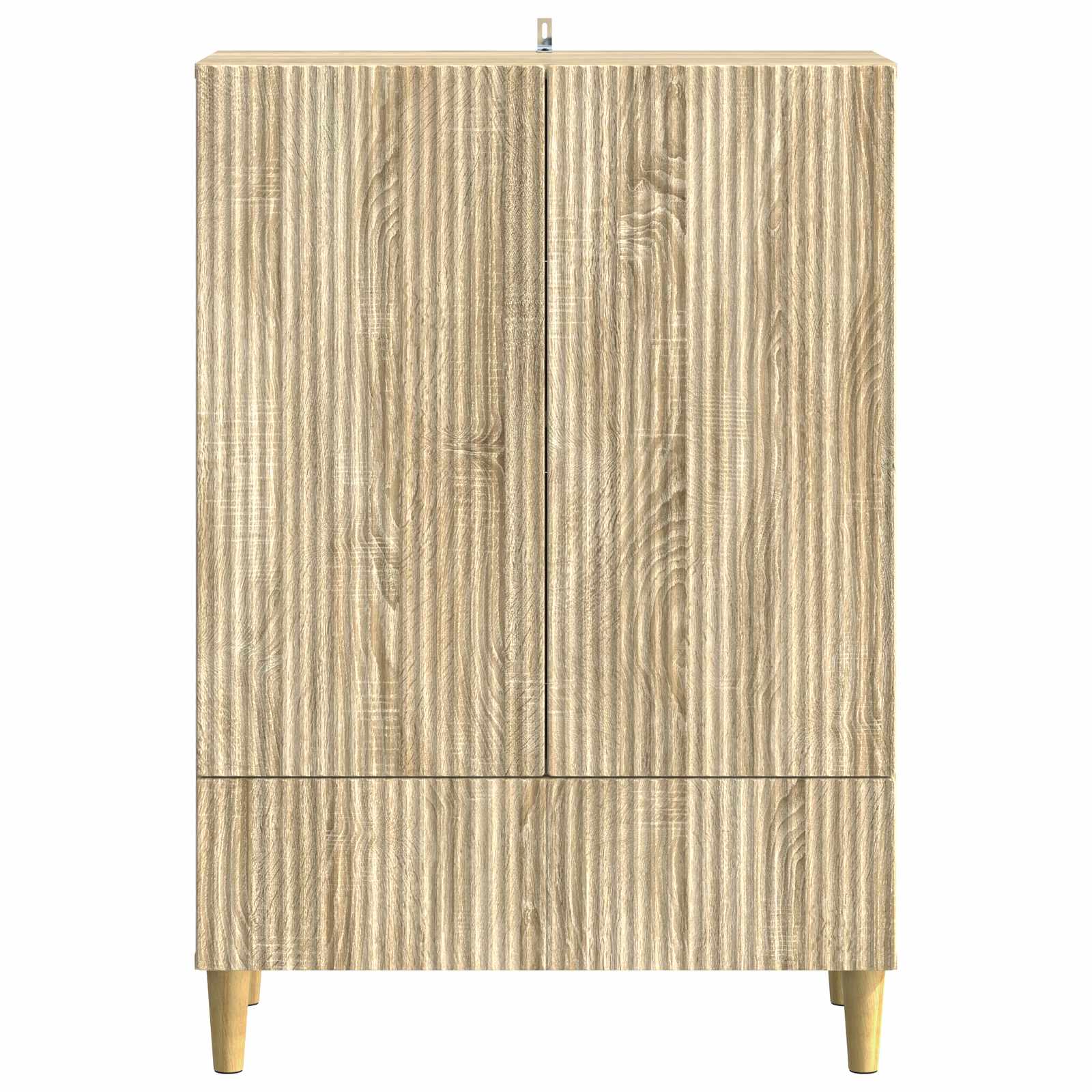 Dressoir met lade Sonoma Eiken 66 x 34,5 x 95 cm Bewerkt hout