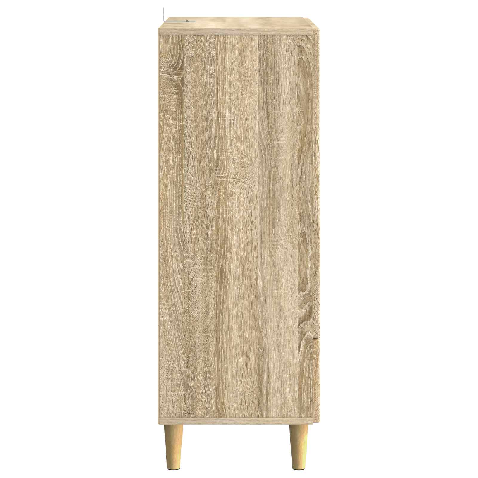 Dressoir met lade Sonoma Eiken 66 x 34,5 x 95 cm Bewerkt hout