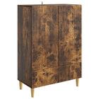 Dressoir gerookt eiken 66x34,5x95 cm