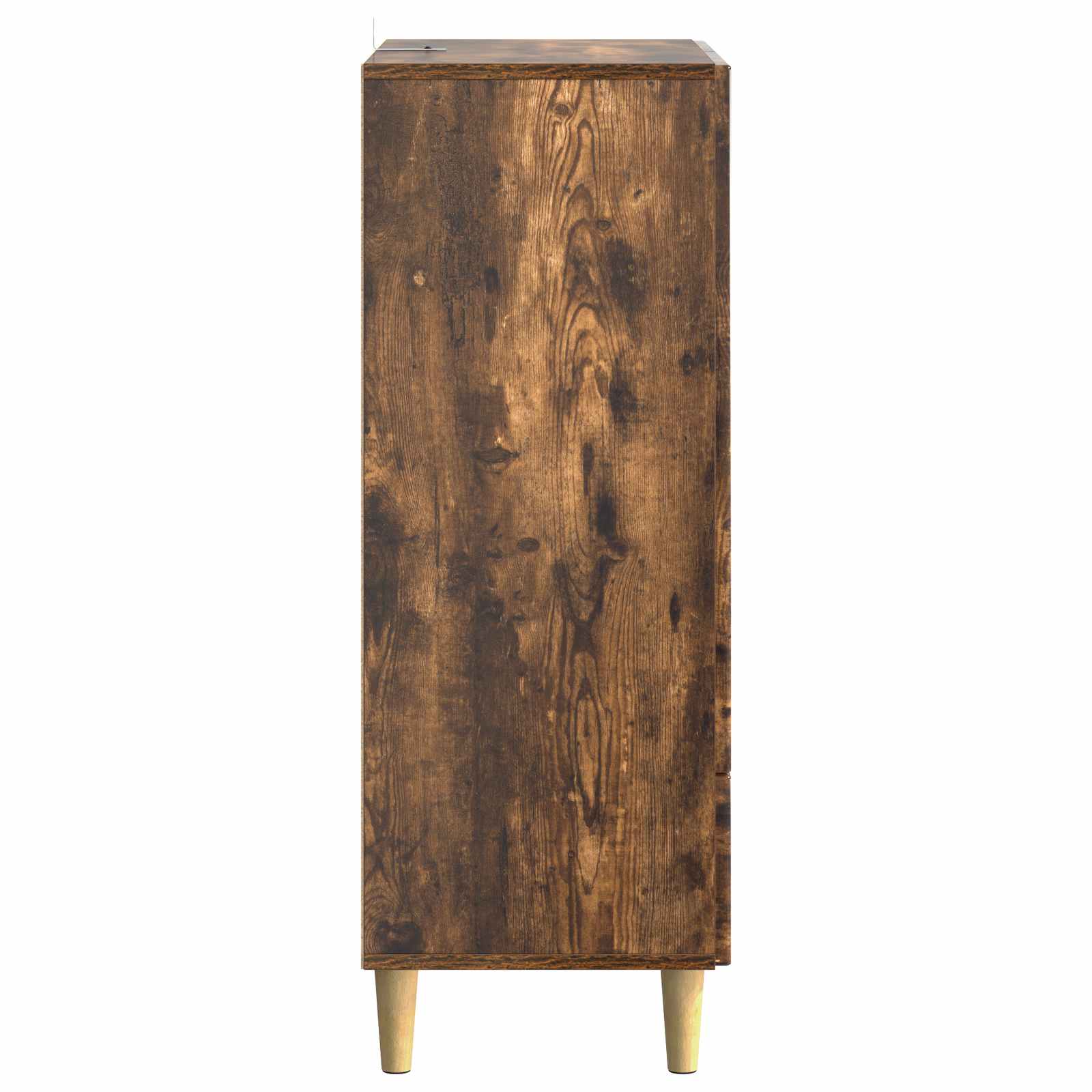 Dressoir met lade Gerookt eiken 66 x 34,5 x 95 cm Bewerkt hout