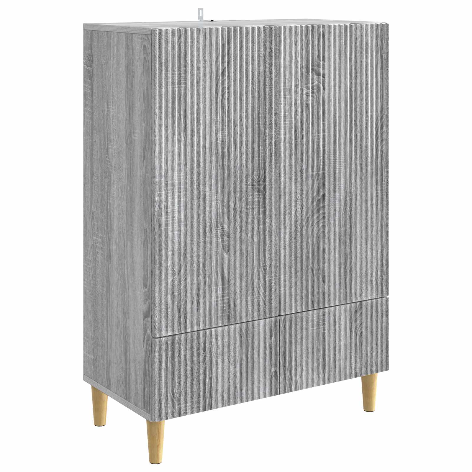 Dressoir met lade Grijs sonoma 66 x 34,5 x 95 cm Bewerkt hout