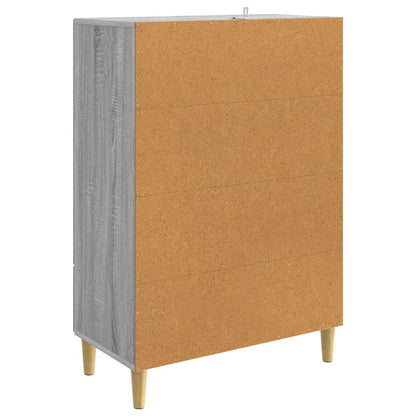 Dressoir met lade Grijs sonoma 66 x 34,5 x 95 cm Bewerkt hout