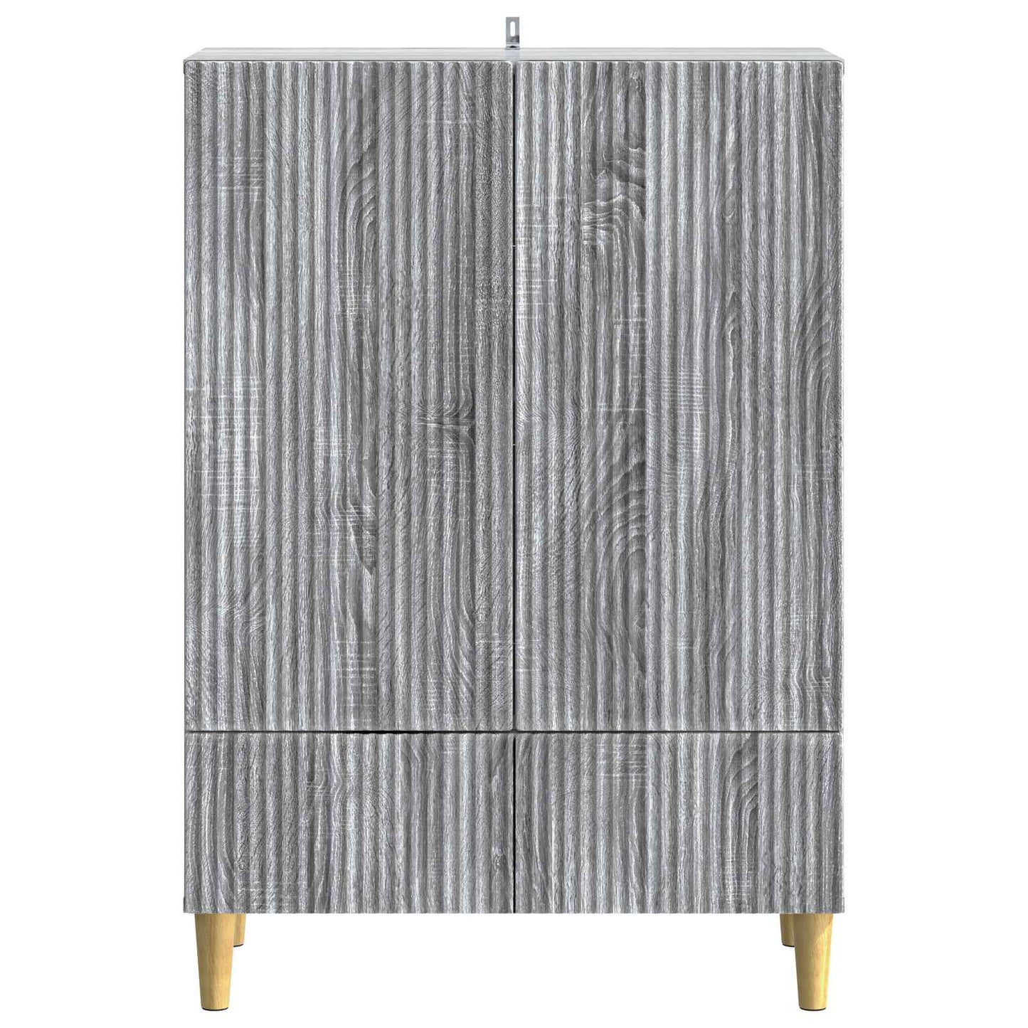 Dressoir met lade Grijs sonoma 66 x 34,5 x 95 cm Bewerkt hout