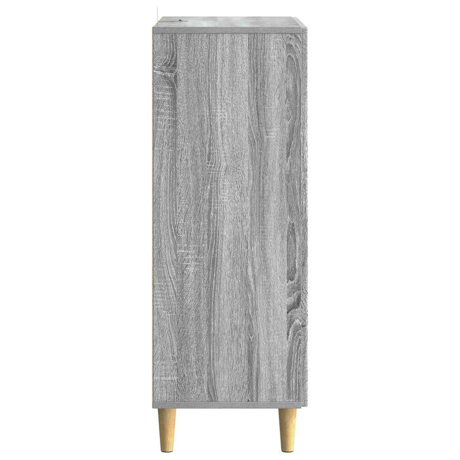 Dressoir met lade Grijs sonoma 66 x 34,5 x 95 cm Bewerkt hout