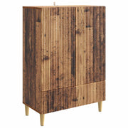 Dressoir 66x34,5x95 cm oud hout bewerkt hout