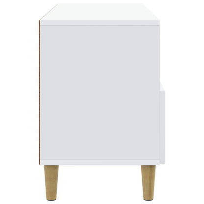TV-kast met lade Wit 102 x 34,5 x 50 cm Bewerkt hout