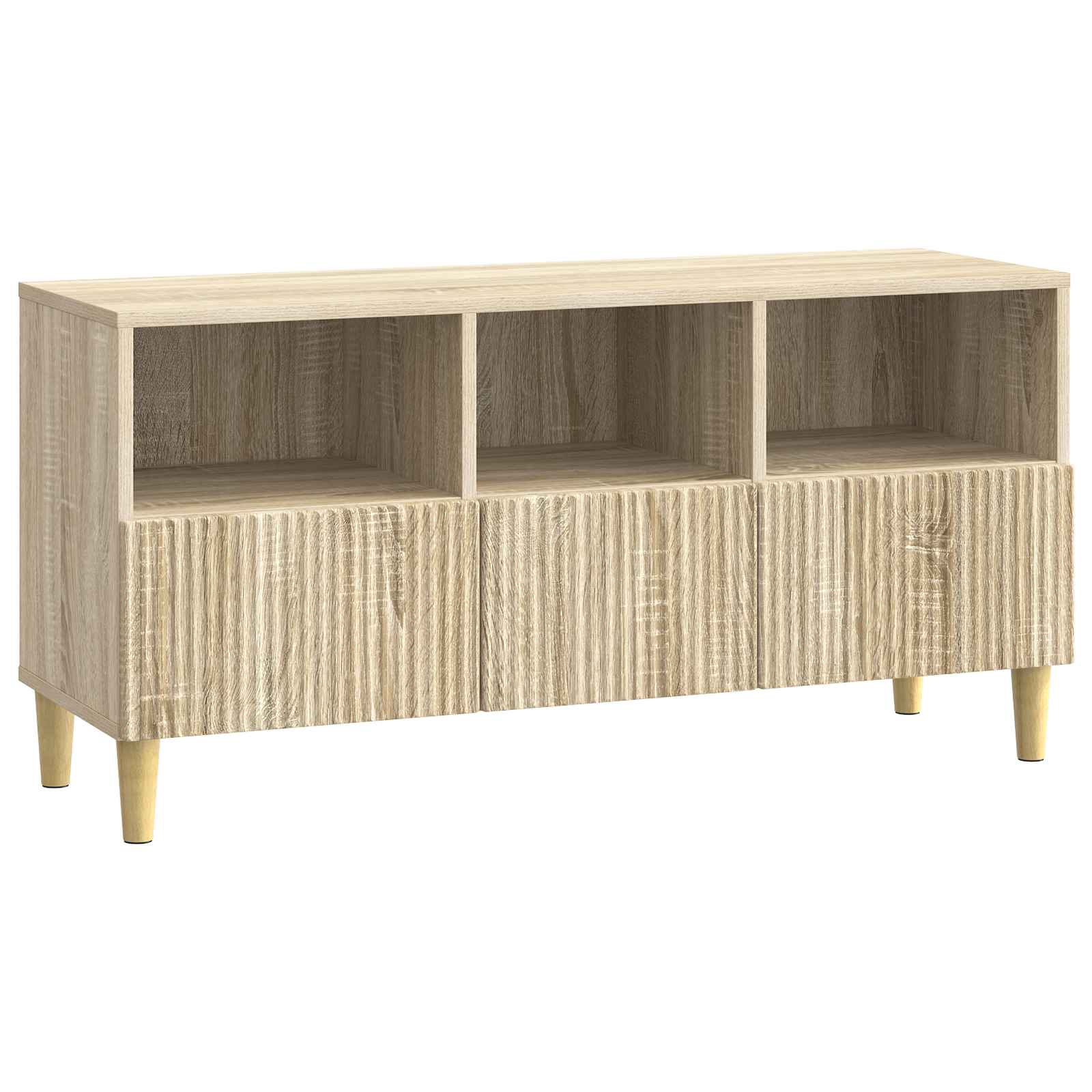 TV-kast met lade Sonoma Eiken 102 x 34,5 x 50 cm Bewerkt hout