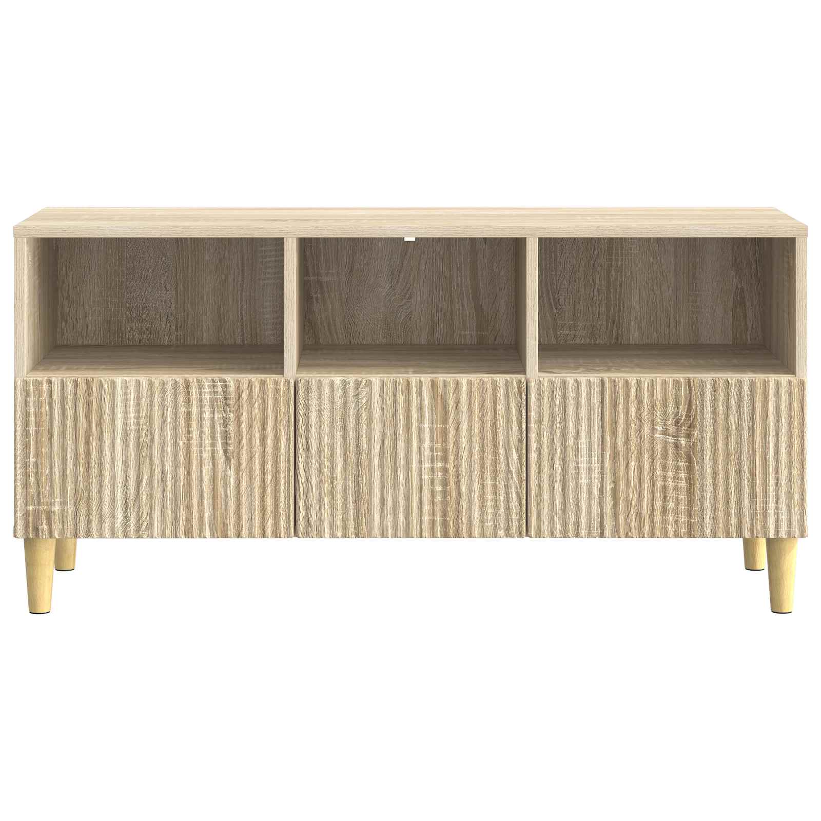 TV-kast met lade Sonoma Eiken 102 x 34,5 x 50 cm Bewerkt hout