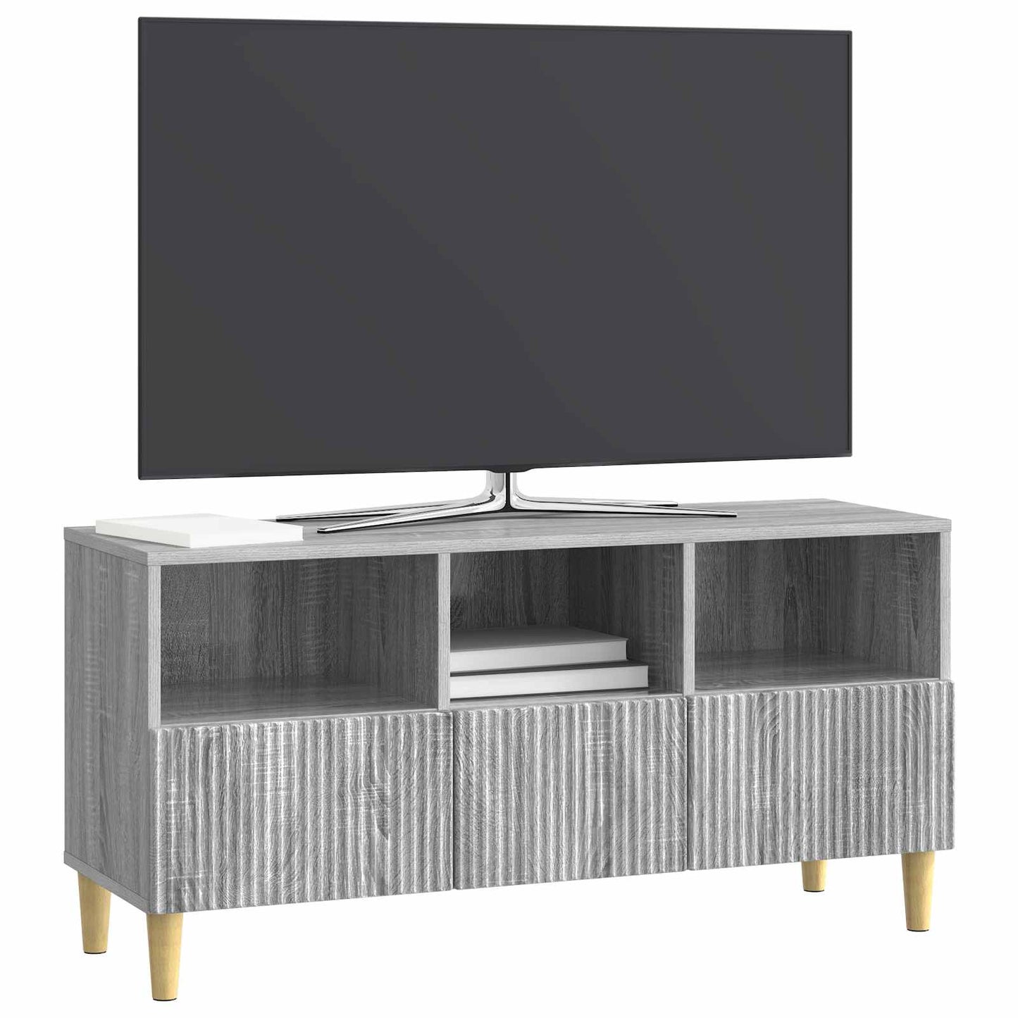 TV-kast met lade Grijs sonoma 102 x 34,5 x 50 cm Bewerkt hout