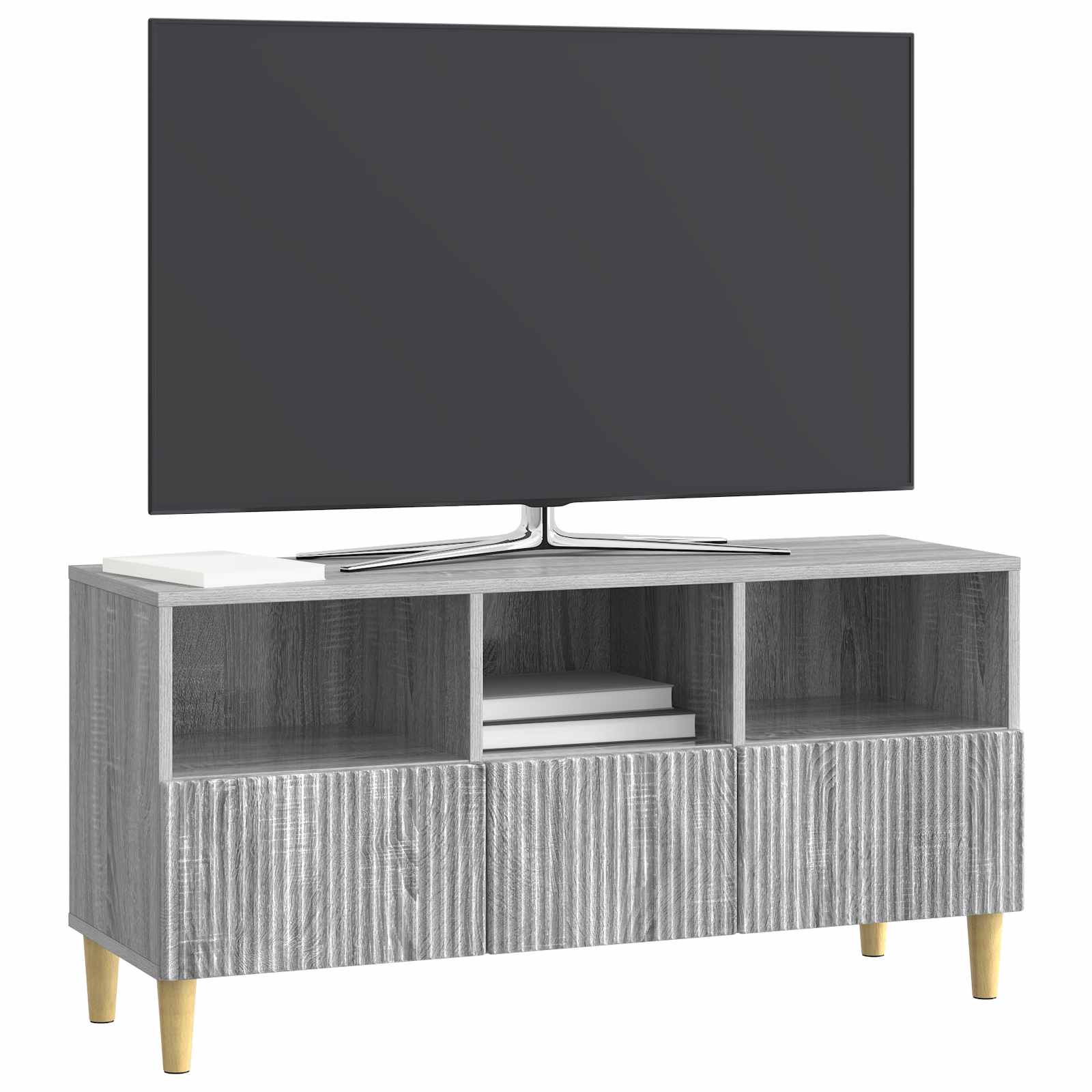 TV-kast met lade Grijs sonoma 102 x 34,5 x 50 cm Bewerkt hout